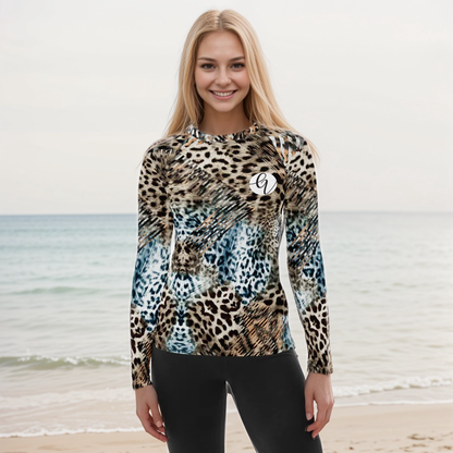 Tiger Skin Rash Guard