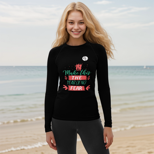 Make this Year No Women's Rash Guard