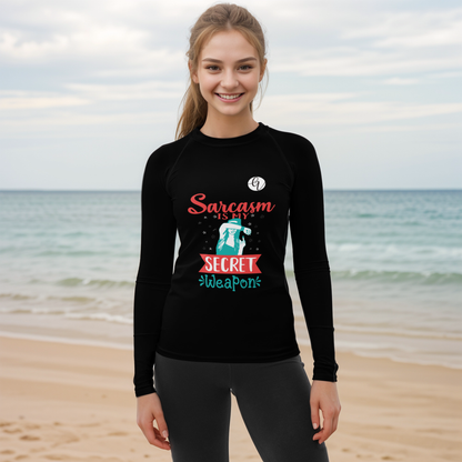Sarcasm Rash Guard