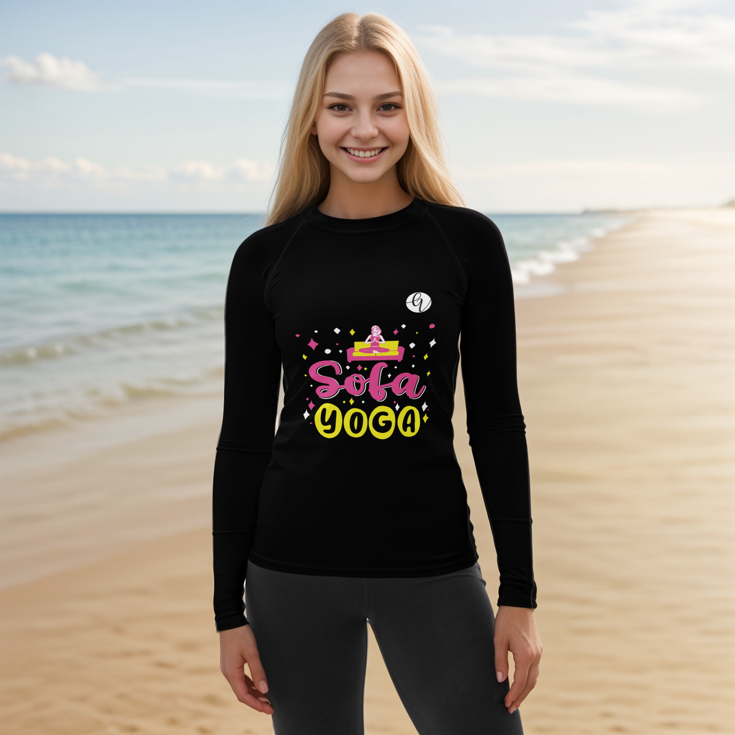 Sofa Yoga Rash Guard