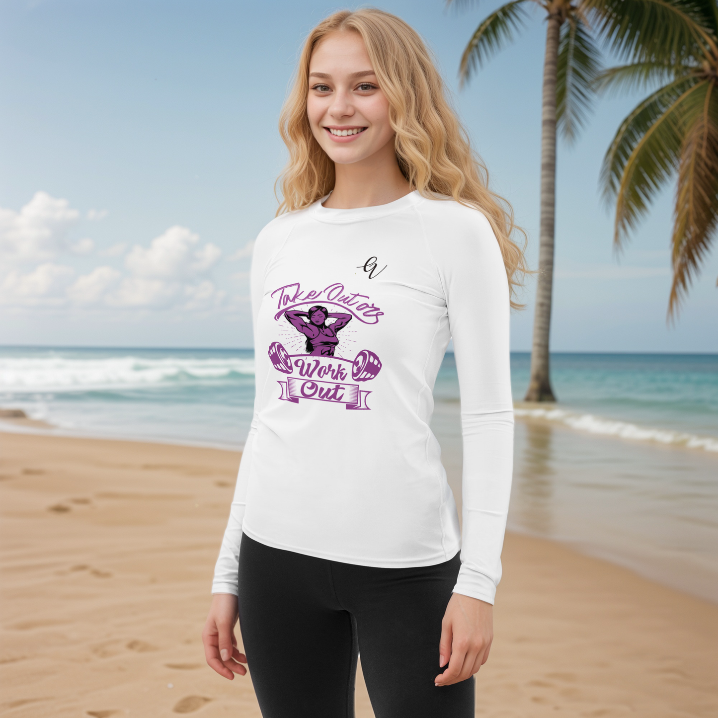 Workout Women Rash Guard