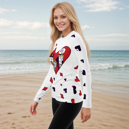 King Of Hearts Rash Guard