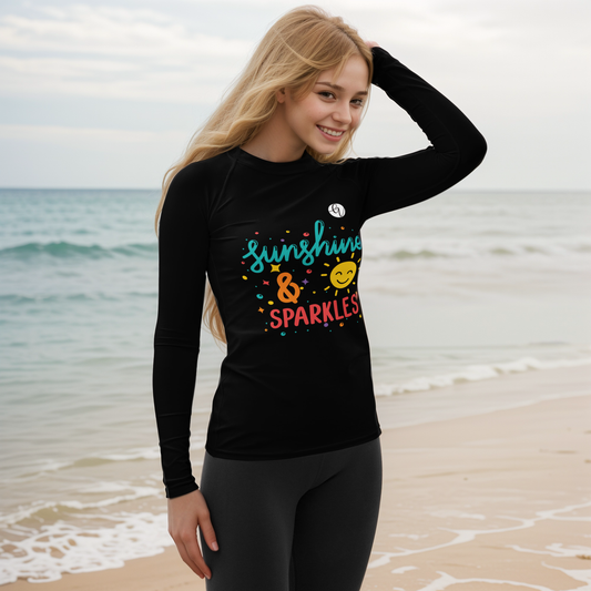 Sunshine Sparkles Rash Guard