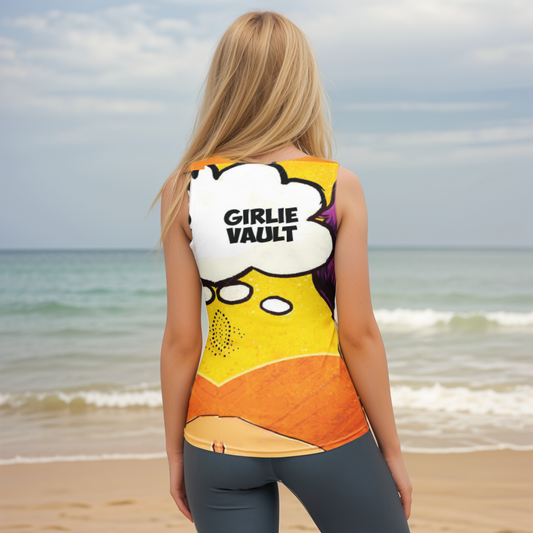 Cool Lady Cut & Sew Tank Top