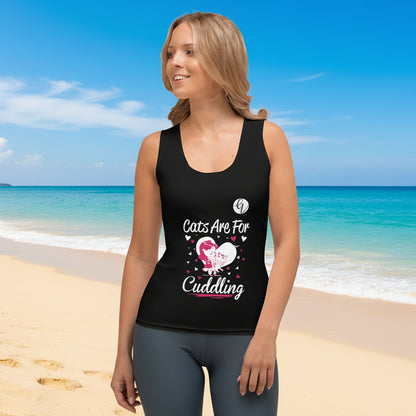 Cats are for Cuddling Cut & Sew Tank Top