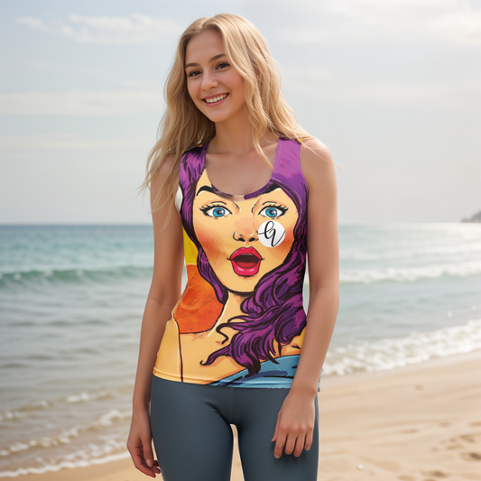 Cool Lady Cut & Sew Tank Top