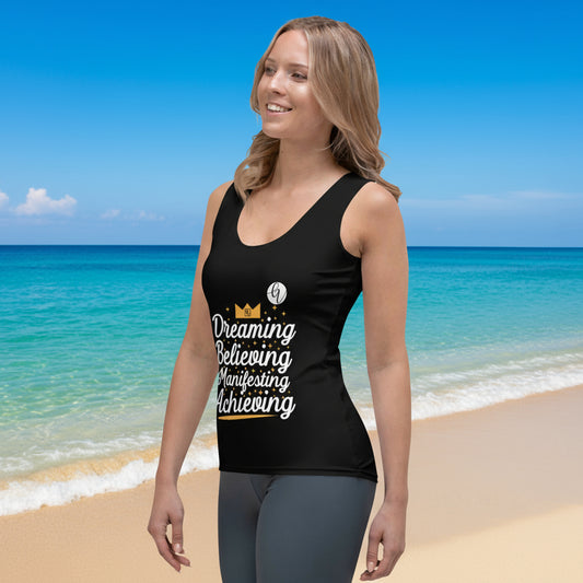 Dreaming Believing Cut & Sew Tank Top