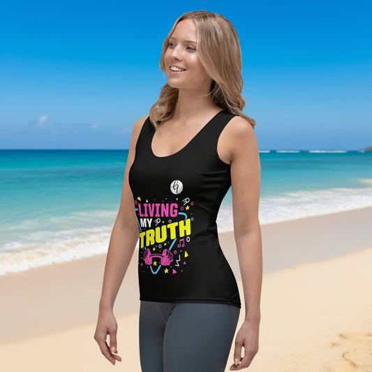 Living my Truth Cut & Sew Tank Top