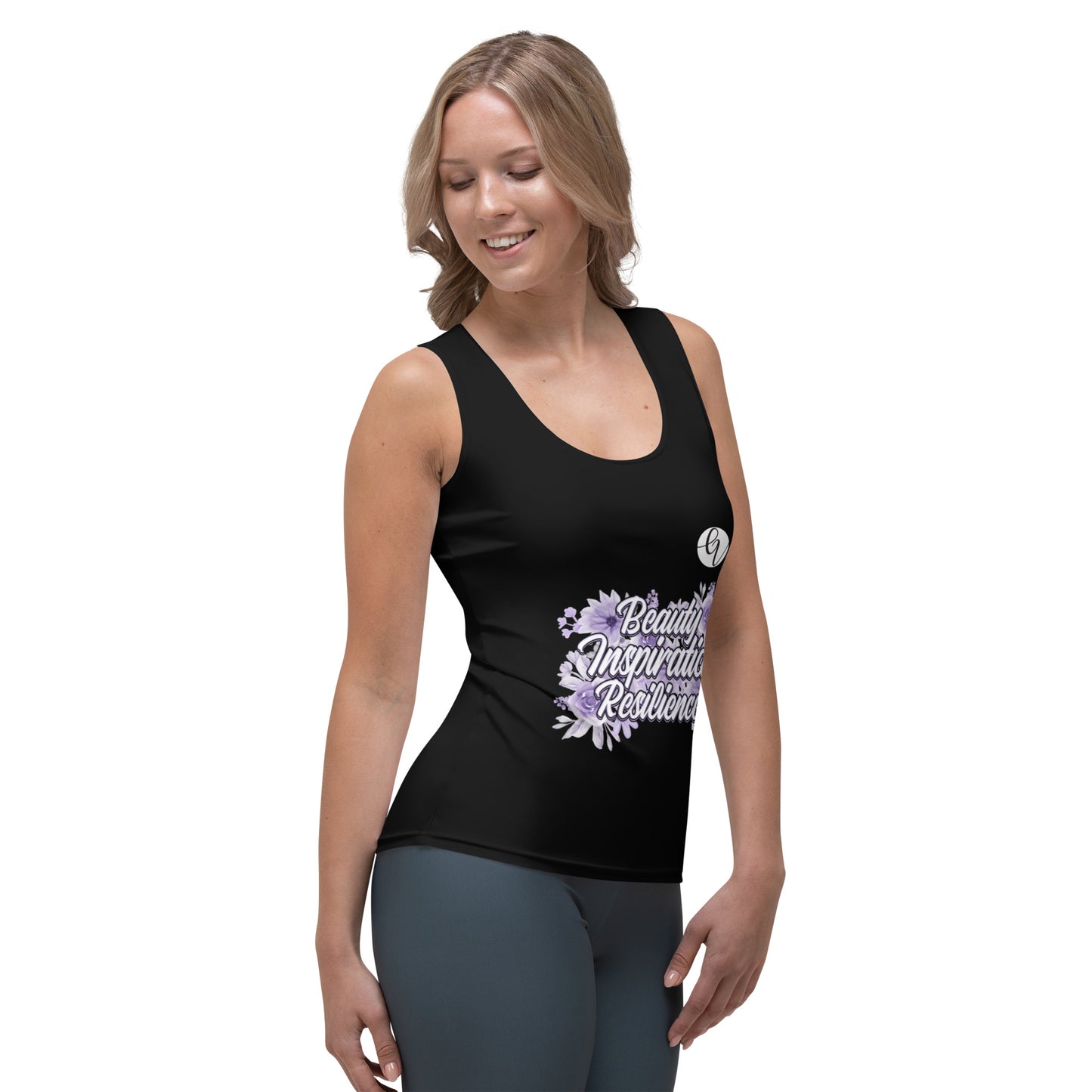 Beauty Inspiration Cut & Sew Tank Top