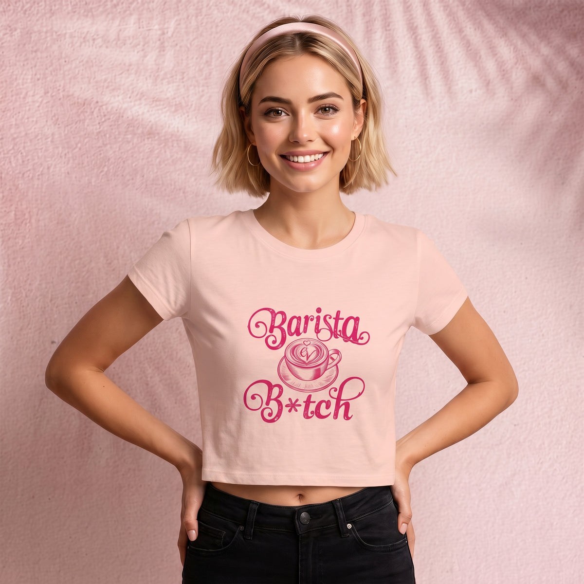 Barista B*tch Crop Top
