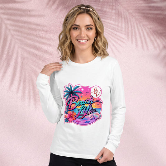 Beach life everyday Long Sleeve Tee