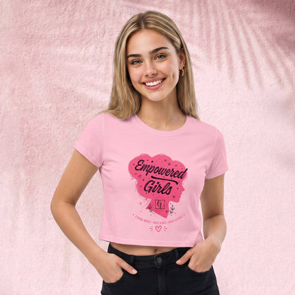 Empowerment girls Crop Top