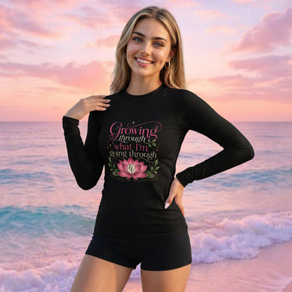 Growing Through Rash Guard