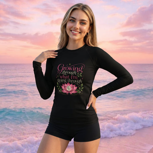 Growing Through Rash Guard