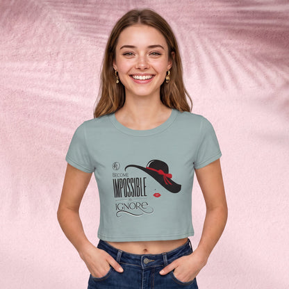 Become Impossible to Ignore Crop Top
