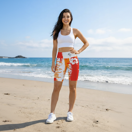 Chill Confidence - Biker Shorts