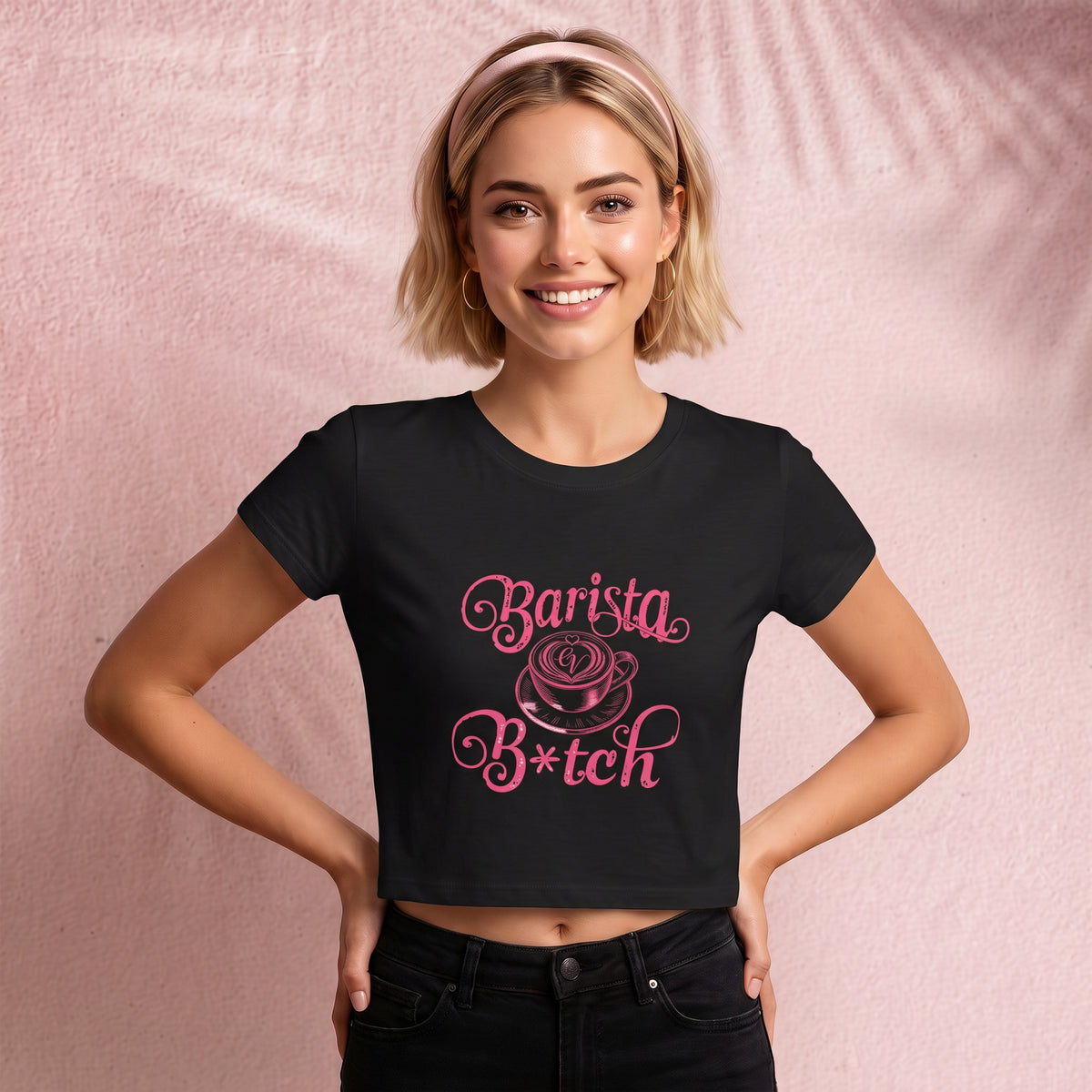 Barista B*tch Crop Top