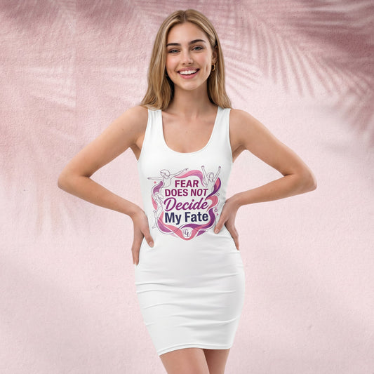 Fear does not decide my fate Cut & Sew Dress