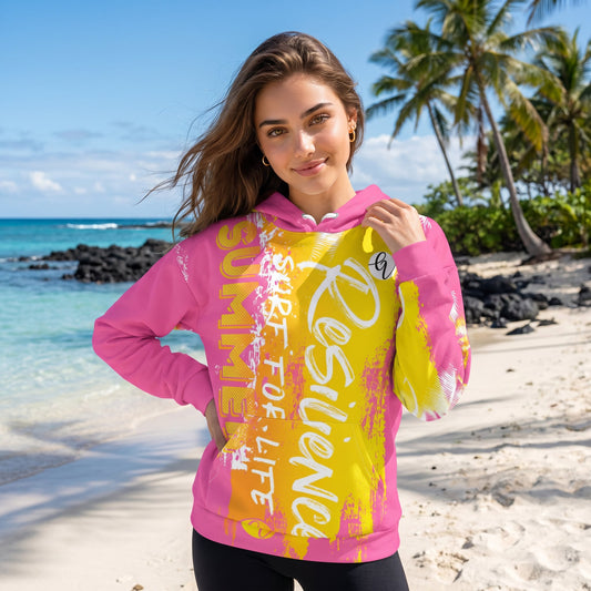 Yellow Pink Hoodie