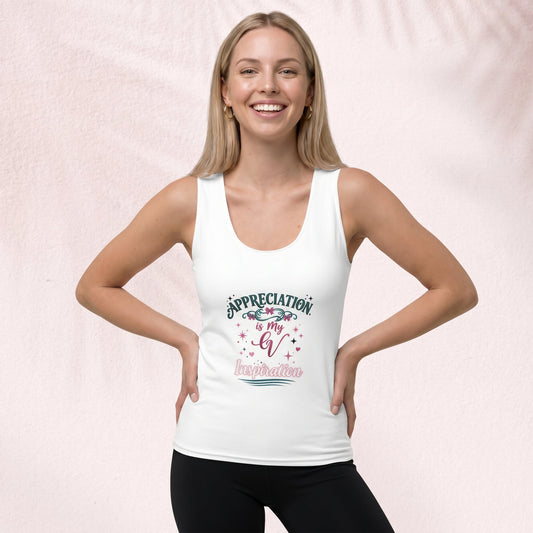 Appreciation is my Inspiration Cut & Sew Tank Top