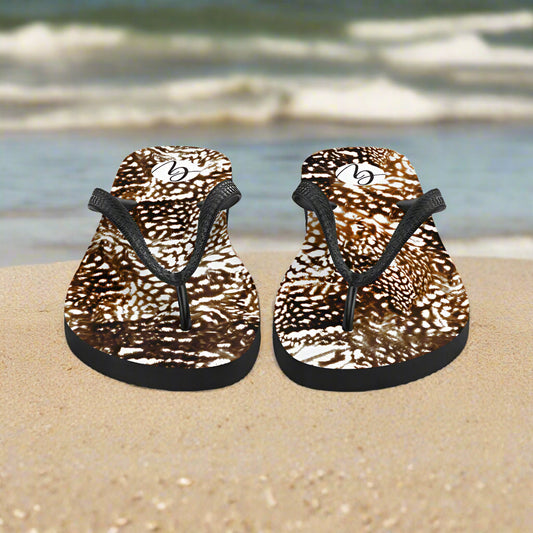Bird Skin Flip-Flops