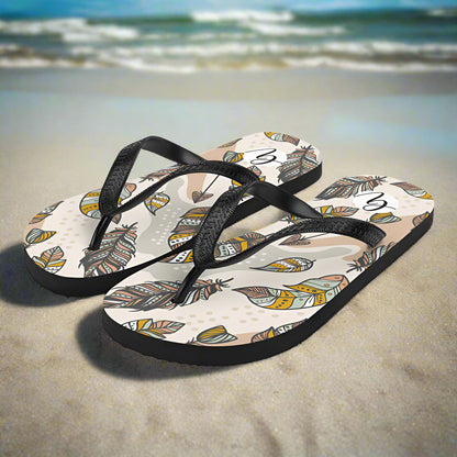Feather Flip-Flops