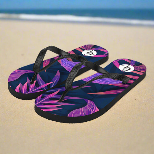 Jurassic jungle Flip-Flops