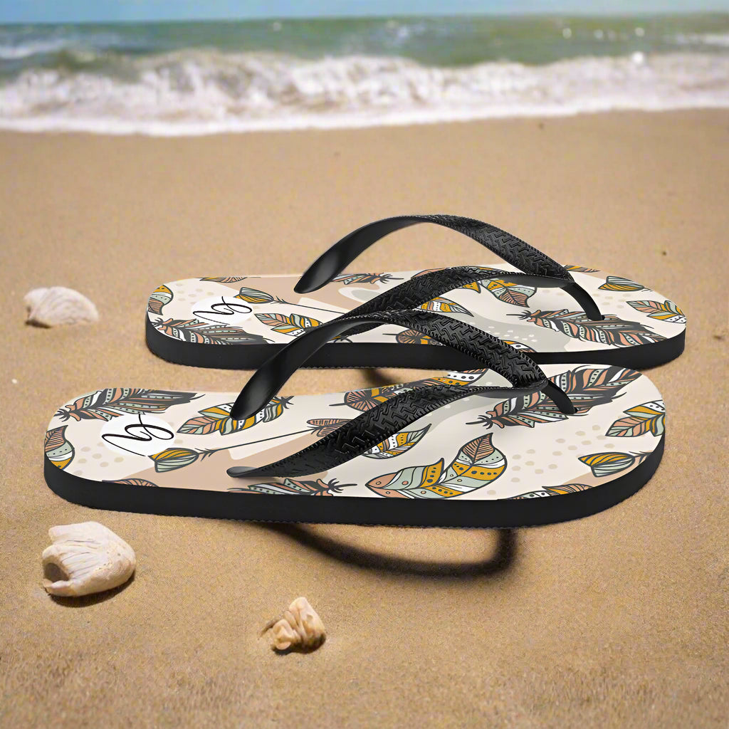 Feather Flip-Flops