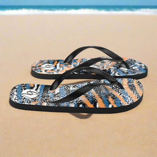 ANIMAL SKIN Flip-Flops