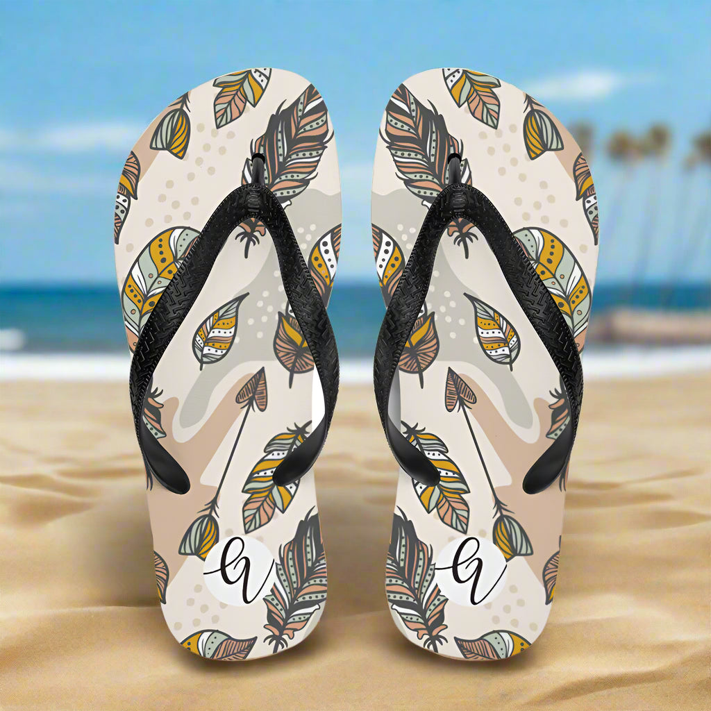 Feather Flip-Flops