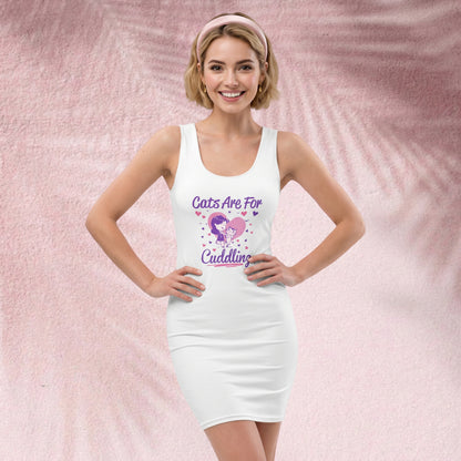 Cats are for cuddling Cut & Sew Dress