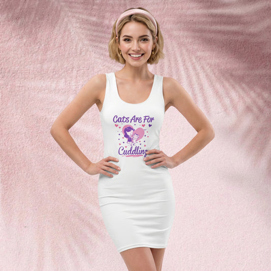 Cats are for cuddling Cut & Sew Dress