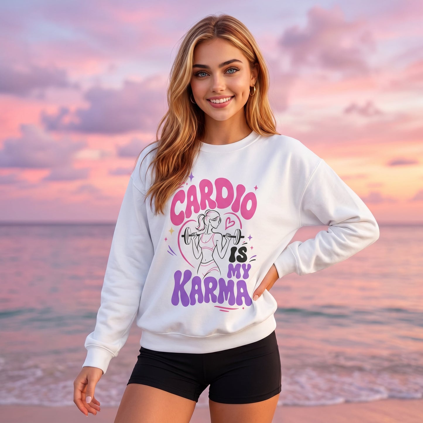 Cardio is my karma Sweatshirt
