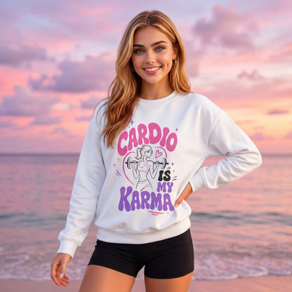 Cardio is my karma Sweatshirt