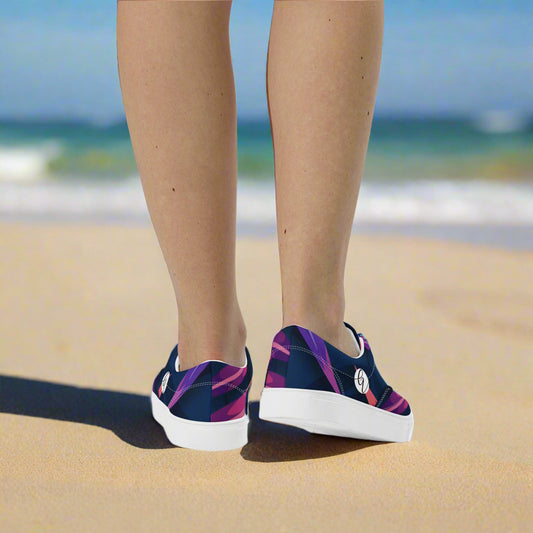 Jurassic Jungle Lace-up Canvas Shoes