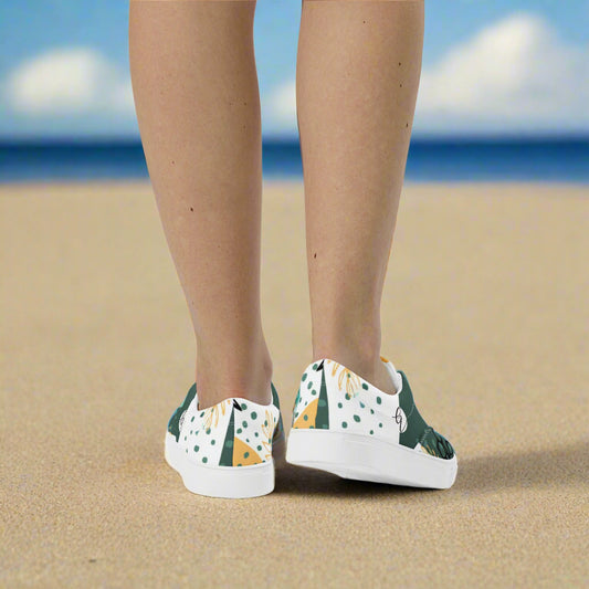Unison Jungle Lace-up Canvas Shoes