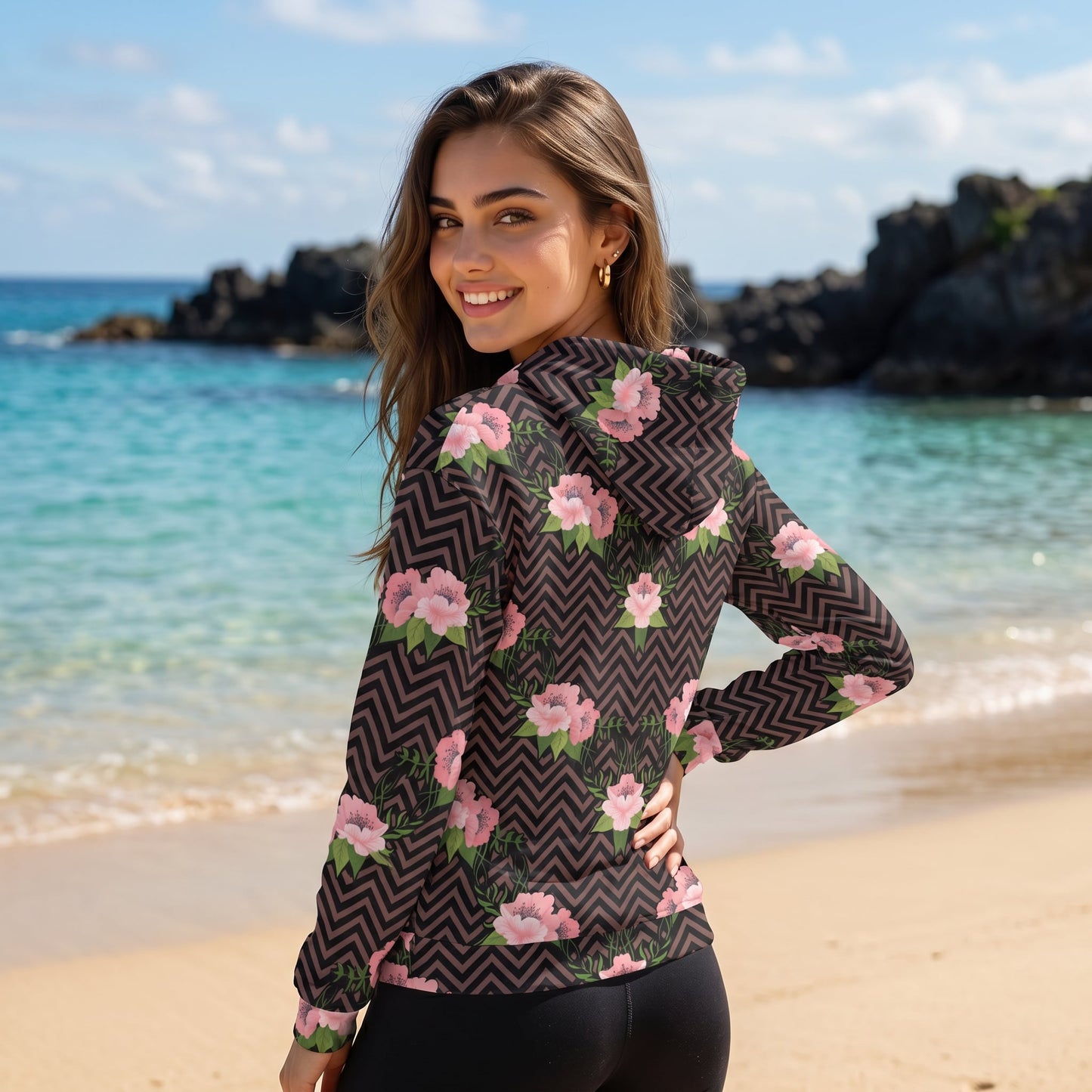 Pink Rose Apparel Hoodie
