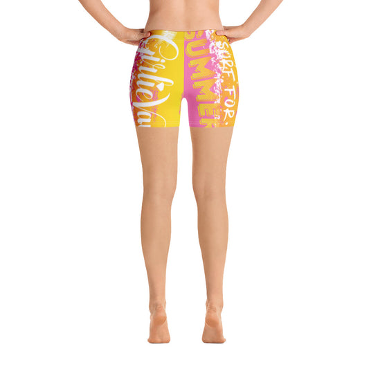 Yellow Pink Shorts