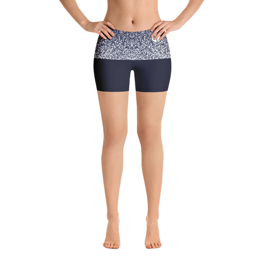 Sparkling Greyish Blue Shorts