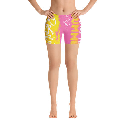Yellow Pink Shorts