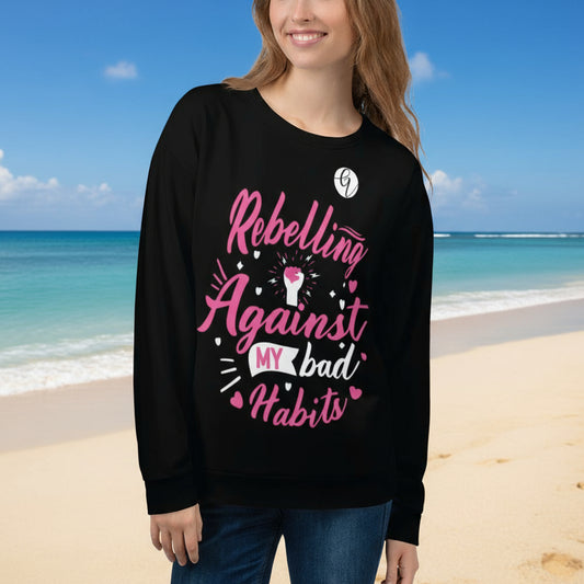 Rebelling against Sweatshirt