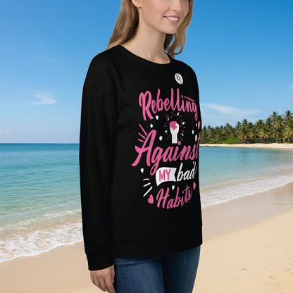 Rebelling against Sweatshirt