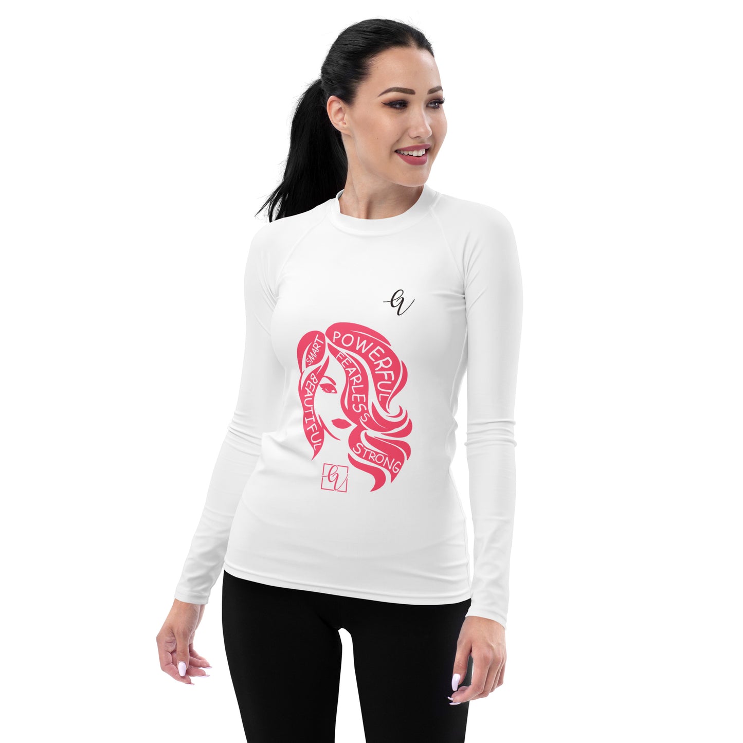 Oh Girl Empowerment Women's Rash Guard