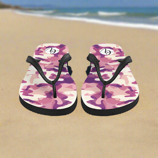 Drape sky minky Flip-Flops