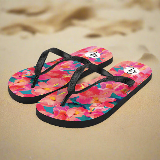 Barbie pattern Flip-Flops