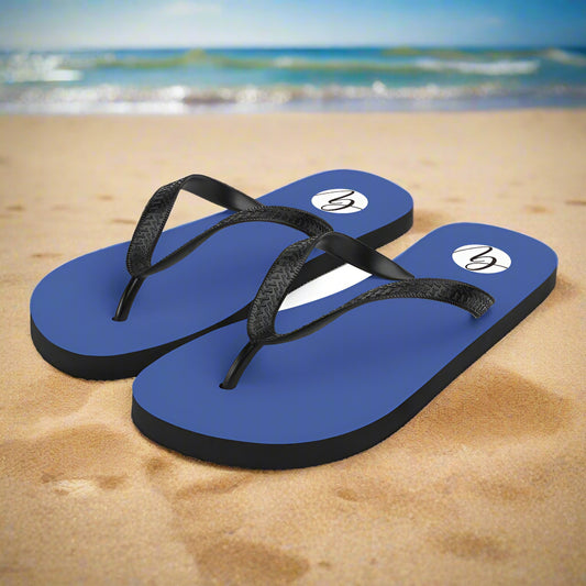 blue colored Flip-Flops