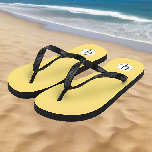 Yellow colored Flip-Flops