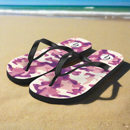 Drape sky minky Flip-Flops