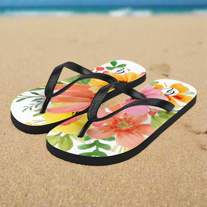 Spring floral Flip-Flops