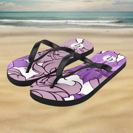 Lotus flower Flip-Flops